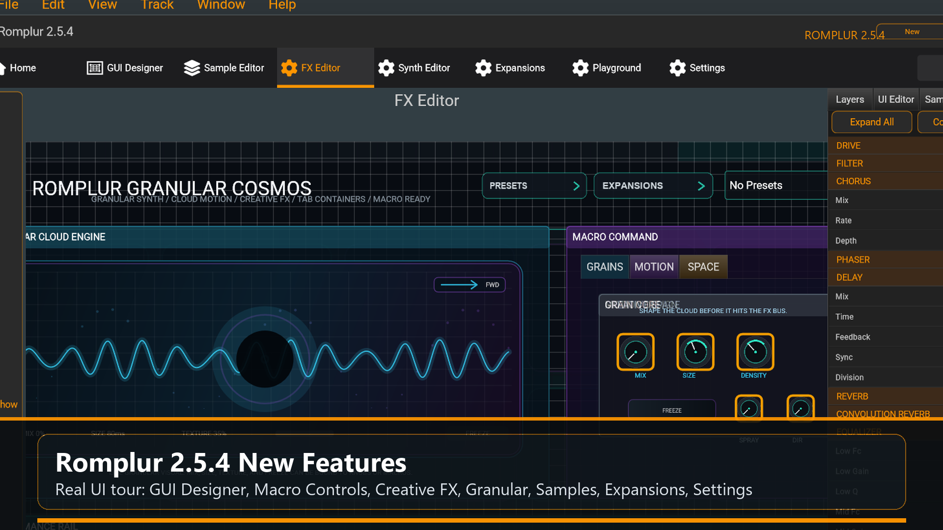 Romplur Romplur - Build Custom VST Plugins in Minutes | No Coding Required