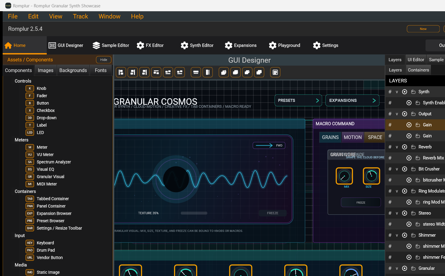 Romplur Romplur - Build Custom VST Plugins in Minutes | No Coding Required